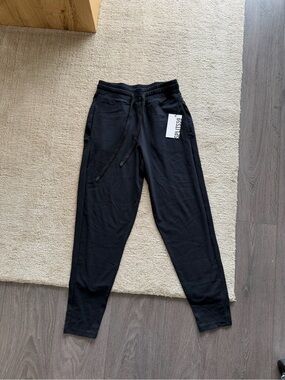Splits59 Black Drawstring Jogger Pants